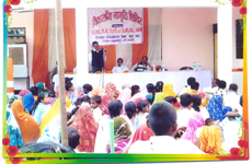 AICBCBM disability awareness camp in a rural area Koshambi